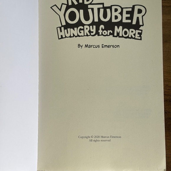 Kid YouTuber Season 1 & Season 2 Hungry for More Kids Chapter Books 1-2 - Picture 9 of 9